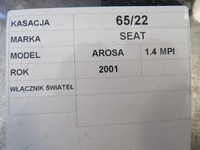 фото thumb №6, Вимикач світла seat arosa 6h0941531d