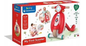 СКУТЕР CLEMENTONI FIRST WALKER 17406 БЕСПЛАТНО