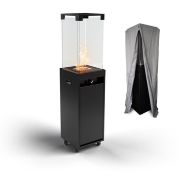Газовый садовый обогреватель для террасы Planika Faro. Бесплатная крышка и редуктор.