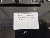 фото thumb №8, Peugeot 508 i 1 панель обдув кондиціонера радіо jbl