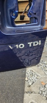 фото thumb №6, Крышка багажника багажника vw touareg 7l стекло открывание