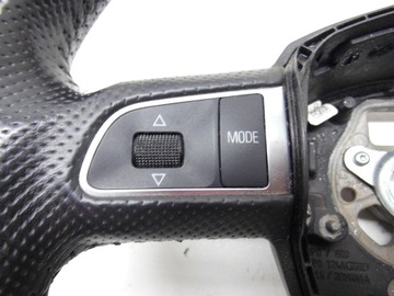 фото thumb №9, Кермо audi a3 8p рестайлінг s line 3-спицева шкіра мультифункція оригінал