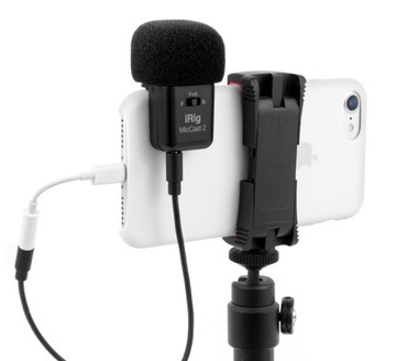 IK Multimedia iRig Mic Cast 2 — конденсаторный микрофон iOS/Android