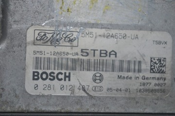 фото thumb №6, Комп'ютер блок керування модуль двигуна ford focus mk1 5m51-12a650-ua 0281012487