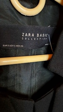 ДЛИННАЯ КУРТКА ZARA ЧЕРНАЯ, РАЗМЕР 34/S J. NEW CHANCE