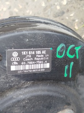 фото thumb №5, Усилитель тормоза vw golf 5 v audi a3 8p octavia 2 leon ii 1k1614105ae