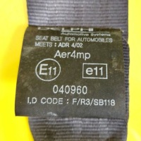 Ремень безопасности правый  перед hyundai matrix 88885-17200 nr2038 Доставка, фото thumb