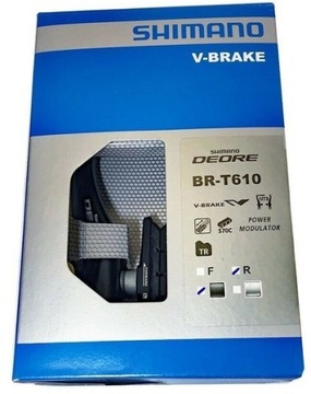 V-BRAKE ЗАДНИЙ SHIMANO DEORE BR-T610 ЧЕРНЫЙ