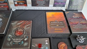 Организатор платы за блокировки заблокировки Nemesis Mockers Matching Bockdown Board Game