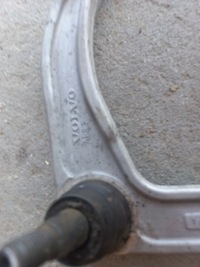 фото thumb №9, Volvo xc60 17- важіль правий верхній перед 31360633