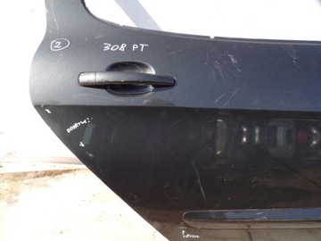 фото thumb №5, Дверь правые зад peugeot 308 t7 хэтчбек hb