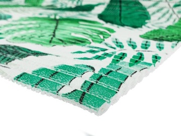 Mata Antypoślizgowa Przed Basen Na Pralke Wzór Monstera Dekoracyjne Liście