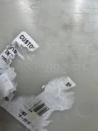 фото thumb №6, Боковина двері праві перед volvo s60 ii v60 2011-2018 8635892