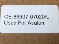 Блок управления led левая фара 8990707020 h01 s02 к toyota avalon 18-20 с Разборки, фото thumb