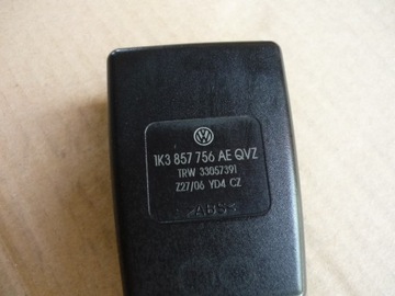 фото thumb №9, Застібка ременя правий перед vw golf v 5 1k3857756ae справна