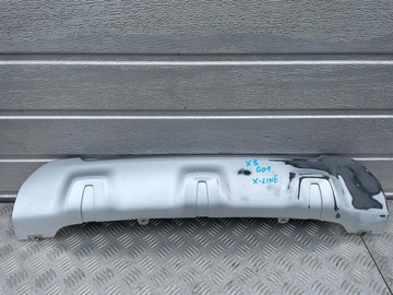 фото thumb №1, Bmw x3 go1 накладка бампера зад x-line 7400678