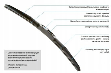 Denso ГИБРИДНЫЙ СТИРАТЕЛЬ 600 мм DUR-060L