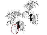 фото thumb №4, Крила підкрилок задня ліва молдинг scania s r ngs 16-