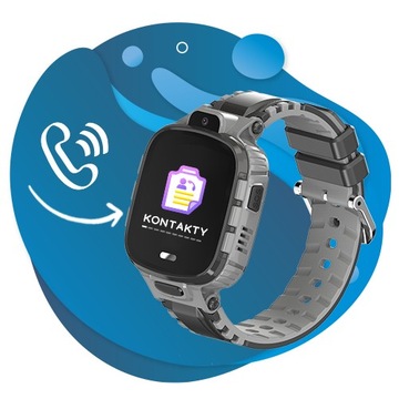 УМНЫЕ ЧАСЫ ДЛЯ ДЕТЕЙ CALMEAN ACTIVE GPS IP67 SIM