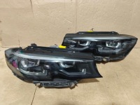 Купить Лампа bmw 3 g20 g21 full led адаптивный czarna black комплектная левая правая, фото thumb