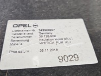 фото thumb №7, Шумоізоляція капота підкладка opel insignia b універсал 17-20 country tourer