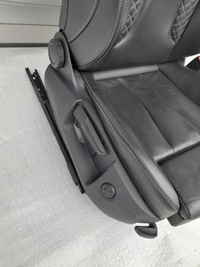 фото thumb №6, Audi a3 s3 8v сиденье пассажира кожа стёганая белая nić з підігрівом