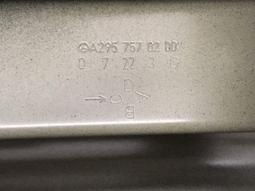 фото thumb №13, Mercedes v295 кришка багажника зад a2957570500