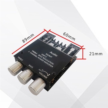 SZM-502MT Модуль Bluetooth, усилитель мощности 2.0, двусторонний