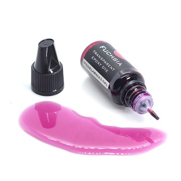 PIGMENT Barwnik TRANSPARENTNY FUCHSIA do ŻYWIC