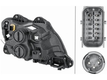 фото thumb №2, Лампа фара левый daf xf 12- cf 13-