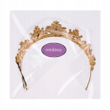 Minkissy Fashion Crown Головной убор из нежного сплава
