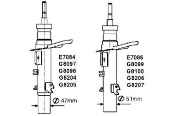 фото thumb №2, Monroe амортизатор перед лівий peugeot 207 06