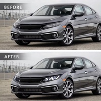 фото thumb №12, Модуль фари w pełni led do hondy civic sedan хетчбек demon 2016-2021