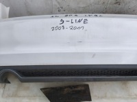Бампер задня audi a3 8p 3-двері 3d ly9c 2008-2011 s line bez pdc kompletny ! Доставка, фото thumb