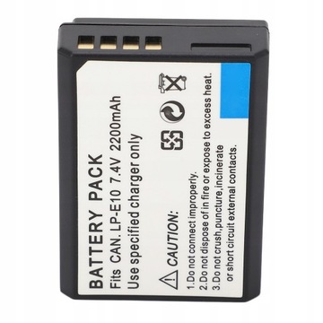 АККУМУЛЯТОР LP E10 2200МАЧ ДЛЯ CANON