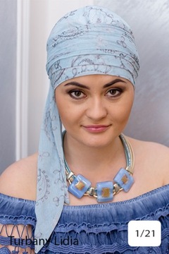 ШАРФ AMELIA ШИФОНОВЫЙ МУССЛИН LIDIA тюрбаны