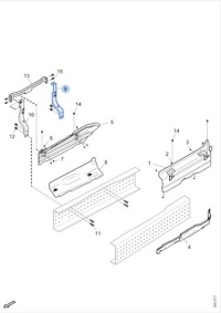 фото thumb №4, Кронштейн кронштейн scania ngs r s p g 2486718 b-b