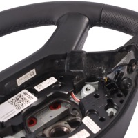 фото thumb №11, Mercedes c216 w221 кермо нова чорна шкіра пелюстки a2214608803