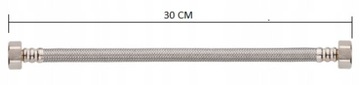 WĘŻYK W OPLOCIE WW 1/2'' 30 CM