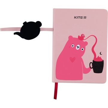 НОУТБУК ДНЕВНИК B6 PINK BEAR KITE