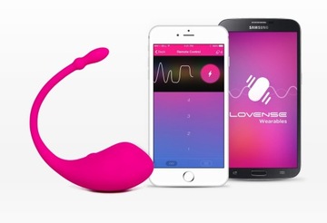 Виброяйцо Lovense Lush, управляемое через приложение