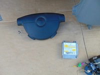 фото thumb №8, Консоль комплект подушка безопасности ремни датчик chevrolet nubira