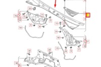 Купити Volkswagen touareg 7l накладка передньої скло lhd 7l6819401k9b9oryginalna, фото thumb