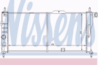 фото thumb №14, Радіатор двигуна opel kadett e kadett e combo 1.6