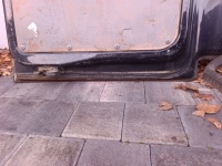фото thumb №15, Двері зад крила vw t5 t5 рестайлінг t6 чорні