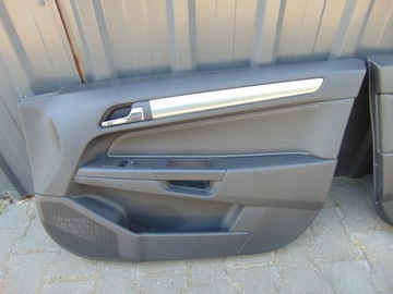 фото thumb №13, Комплект сидінь сидіння обшивки opel astra h 5 двері pół шкіра