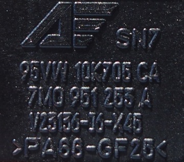 фото thumb №15, Оригинальный номер vag 7m0951253a реле 70a оригинал