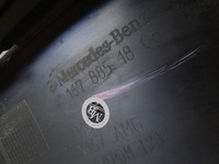 фото thumb №12, Mercedes gls x167 167 накладка спойлер нижній w бампер amg + молдинг ніч