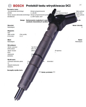 фото thumb №1, Форсунки wtryskiwcz kia hyundai 0445116018