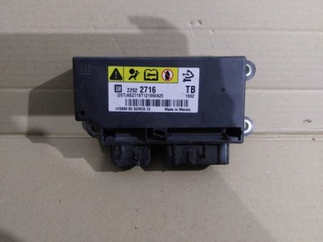 фото thumb №1, Модуль подушок датчик подушка безпеки opel insignia a 22922716 tb